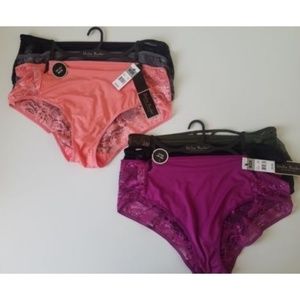 Delta Burke Lace Cut out 6 pair bundle plus size 9